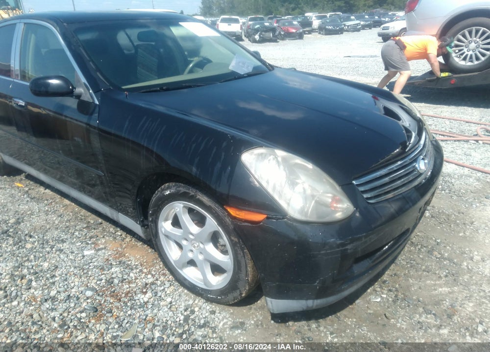 2003 INFINITI G35 LUXURY LEATHER VIN: JNKCV51E13M018833