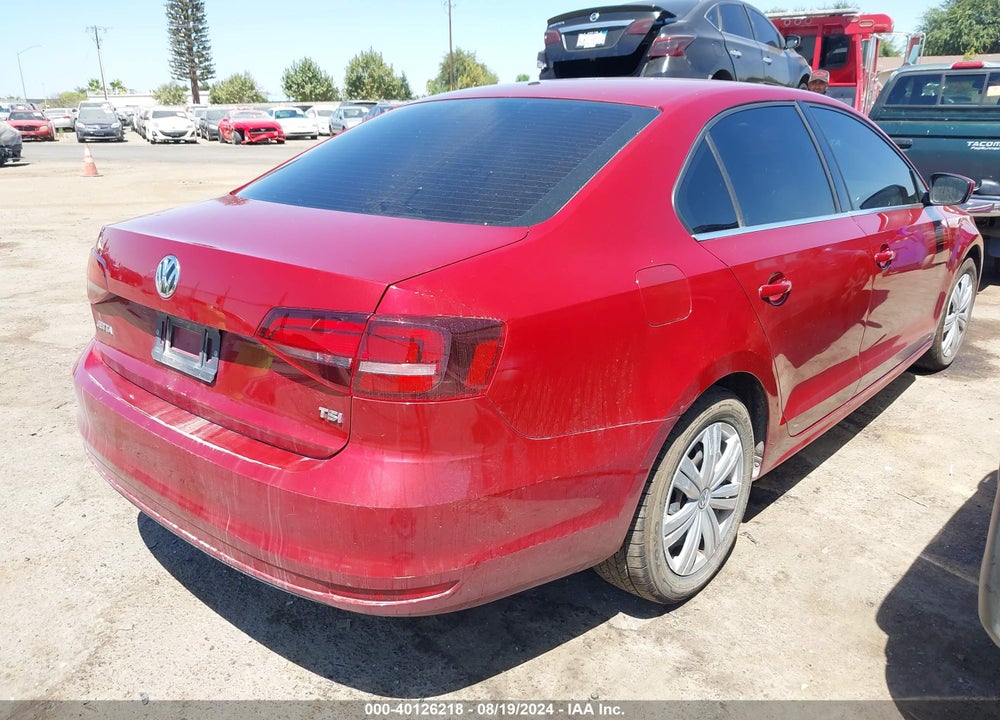2017 VOLKSWAGEN JETTA 1.4T S VIN: 3VW2B7AJXHM280339