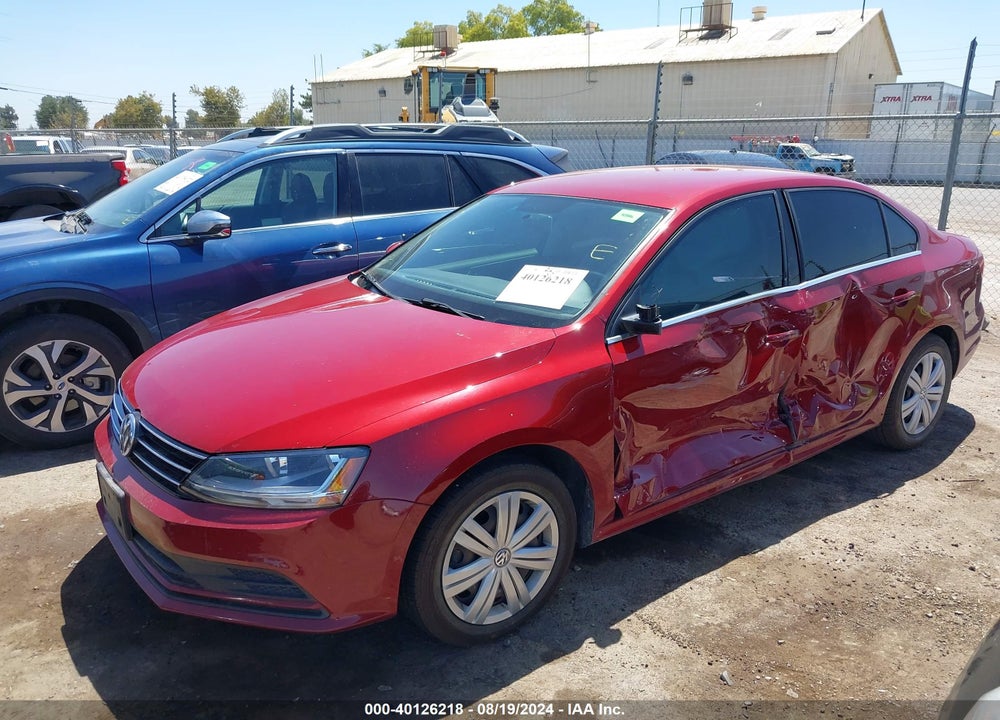 2017 VOLKSWAGEN JETTA 1.4T S VIN: 3VW2B7AJXHM280339