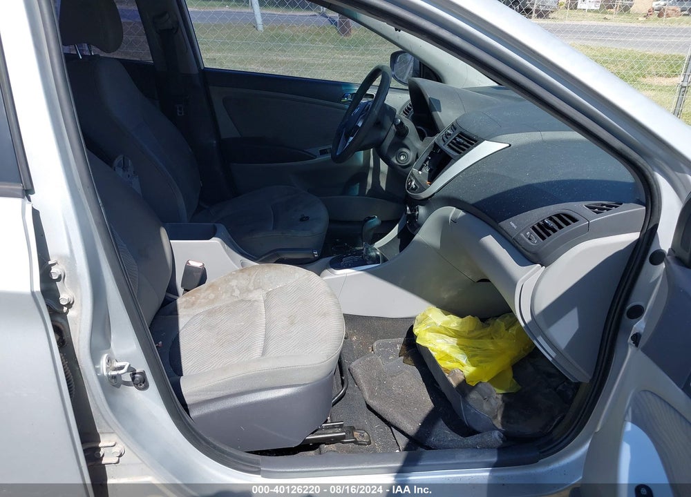 2012 HYUNDAI ACCENT GLS VIN: KMHCU4AE3CU053870