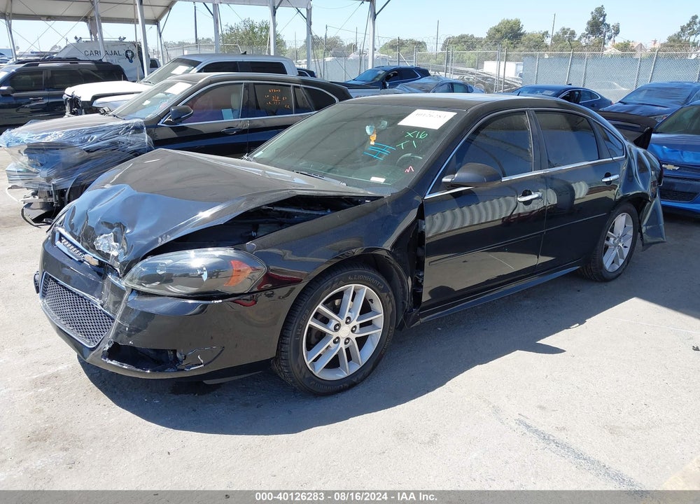 2014 CHEVROLET IMPALA LIMITED LTZ VIN: 2G1WC5E35E1187466