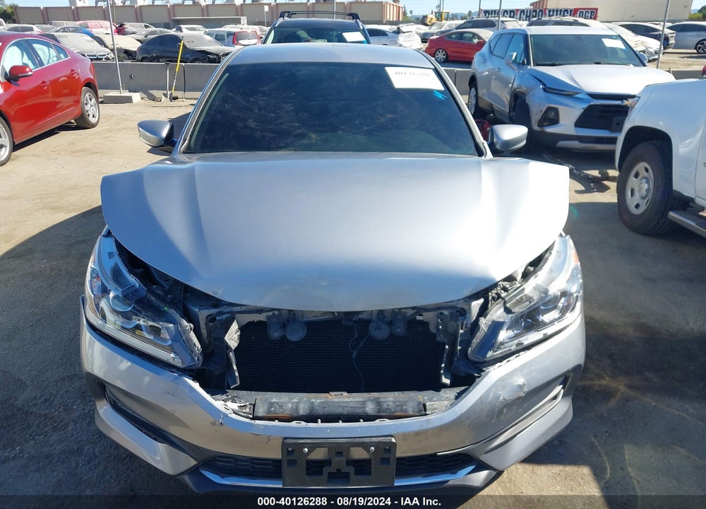 2017 HONDA ACCORD SPORT VIN: 1HGCR2F55HA261259