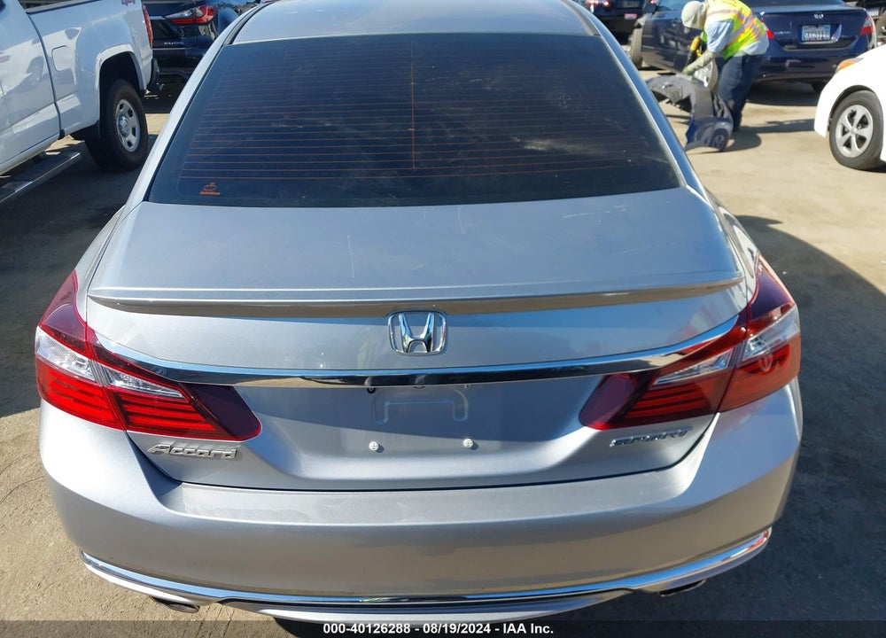2017 HONDA ACCORD SPORT VIN: 1HGCR2F55HA261259