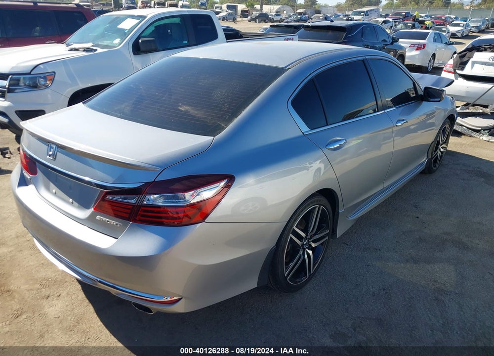2017 HONDA ACCORD SPORT VIN: 1HGCR2F55HA261259