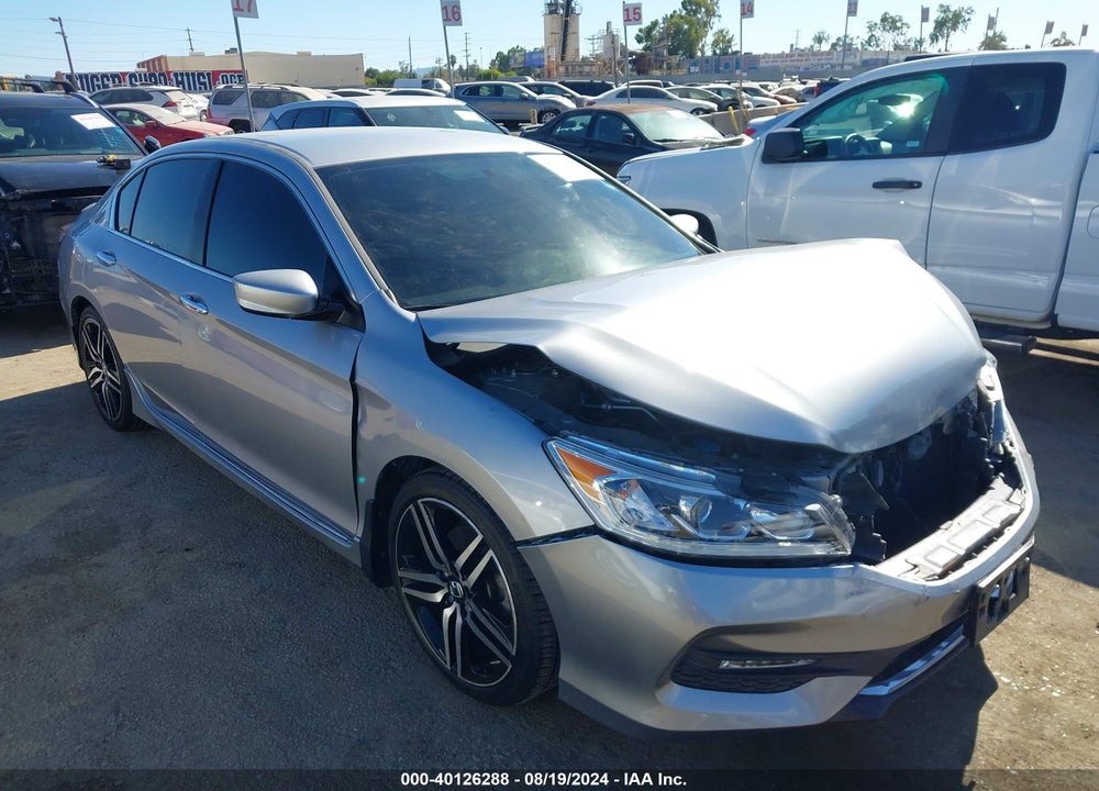 2017 HONDA ACCORD SPORT VIN: 1HGCR2F55HA261259