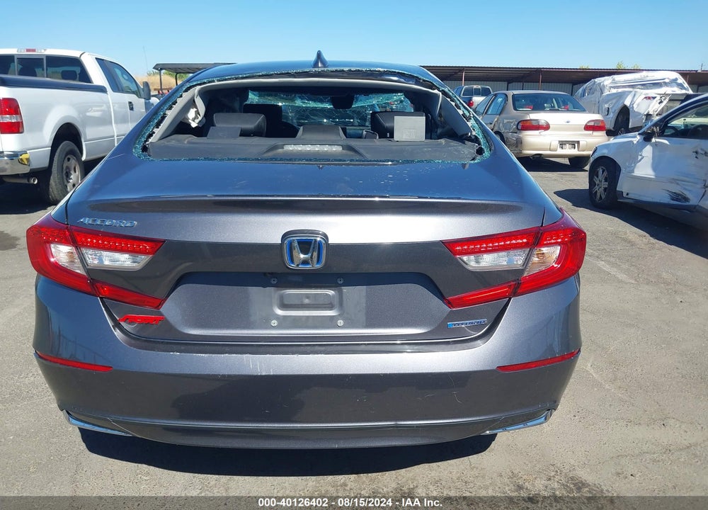 2021 HONDA ACCORD HYBRID VIN: 1HGCV3F12MA018033