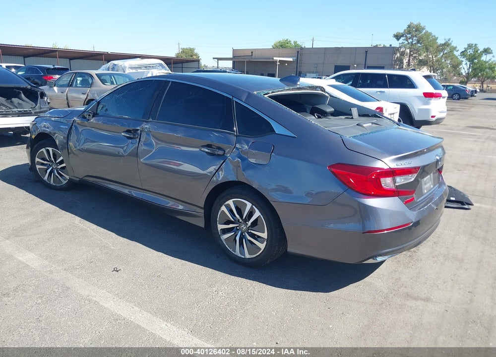 2021 HONDA ACCORD HYBRID VIN: 1HGCV3F12MA018033