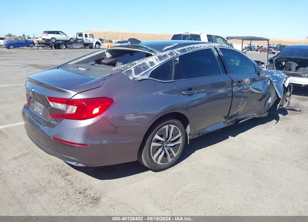 2021 HONDA ACCORD HYBRID VIN: 1HGCV3F12MA018033