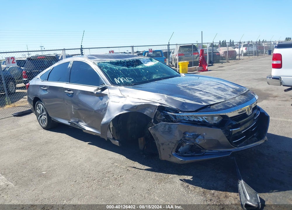 2021 HONDA ACCORD HYBRID VIN: 1HGCV3F12MA018033