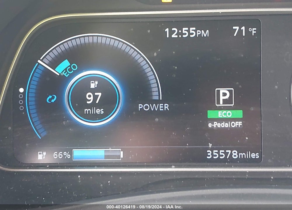 2021 NISSAN LEAF S 40 KWH VIN: 1N4AZ1BV9MC556357