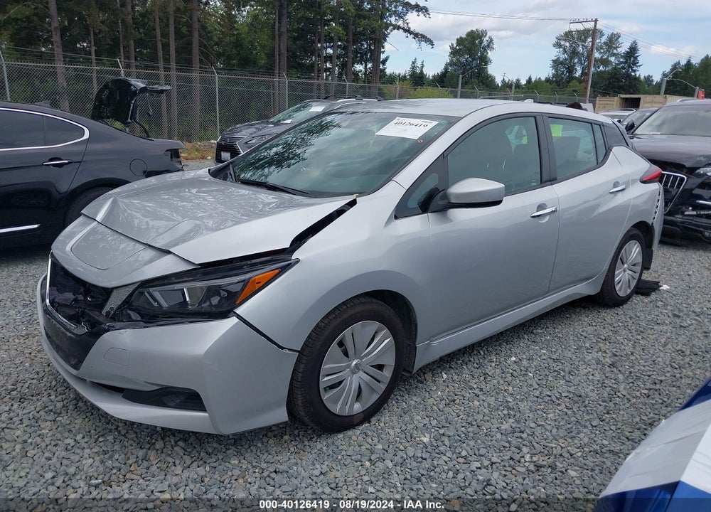 2021 NISSAN LEAF S 40 KWH VIN: 1N4AZ1BV9MC556357