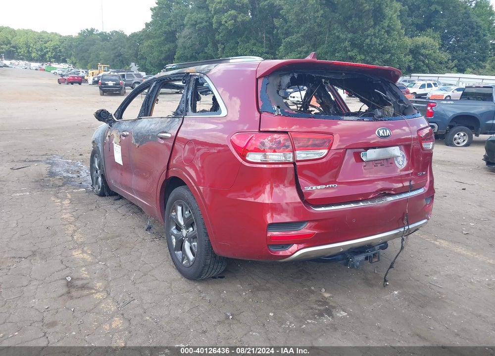 2016 KIA SORENTO 3.3L SX VIN: 5XYPK4A50GG129421