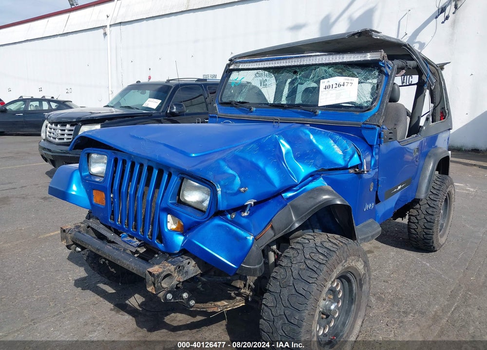 1992 JEEP WRANGLER / YJ VIN: 2J4FY29S8NJ501761