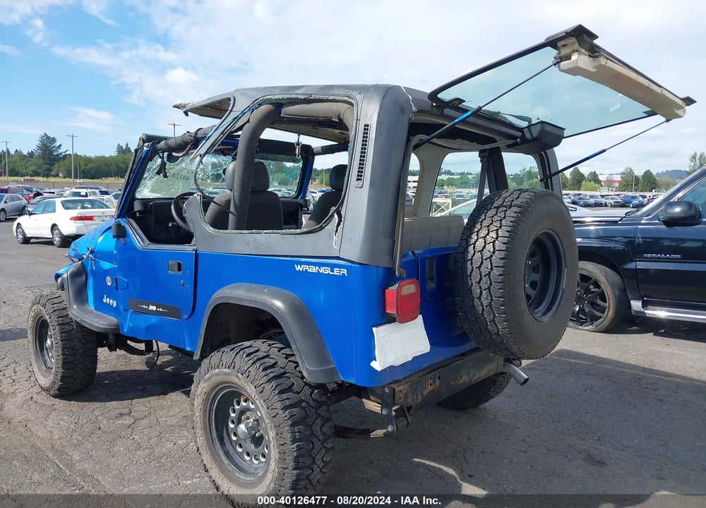 1992 JEEP WRANGLER / YJ VIN: 2J4FY29S8NJ501761