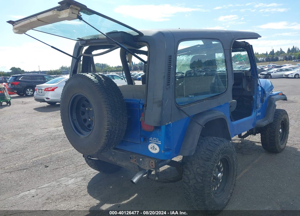 1992 JEEP WRANGLER / YJ VIN: 2J4FY29S8NJ501761