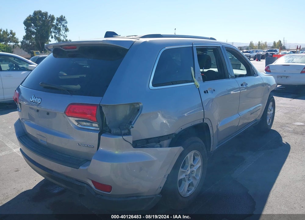 2016 JEEP GRAND CHEROKEE LAREDO VIN: 1C4RJEAG5GC463970