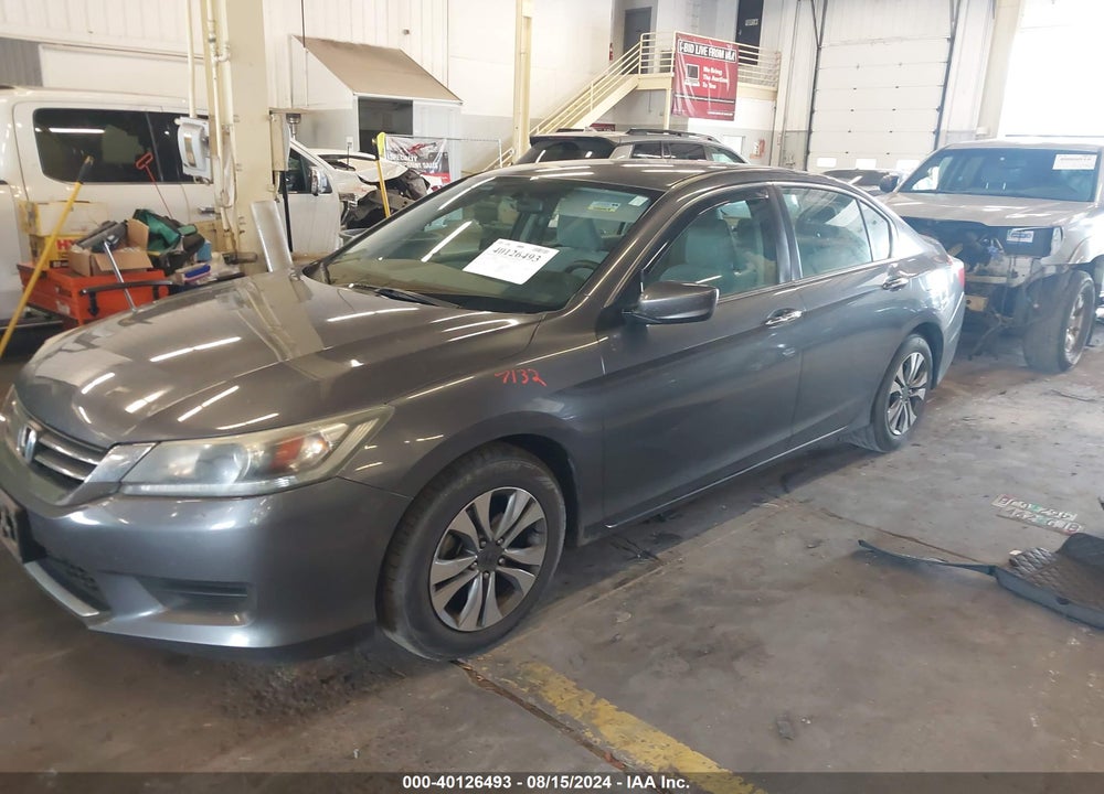 2013 HONDA ACCORD LX VIN: 1HGCR2F39DA180189