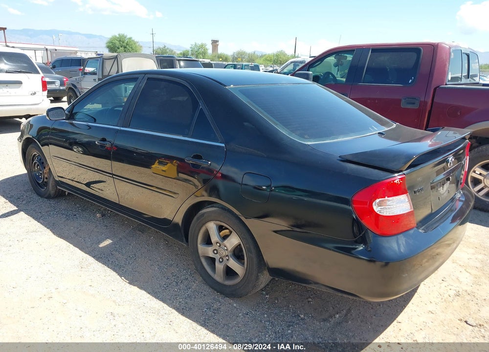 2002 TOYOTA CAMRY SE V6 VIN: JTDBF30K620027474