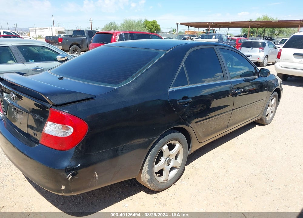 2002 TOYOTA CAMRY SE V6 VIN: JTDBF30K620027474