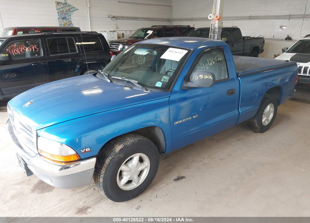 1998 DODGE DAKOTA SLT/SPORT VIN: 1B7FL26X3WS606892