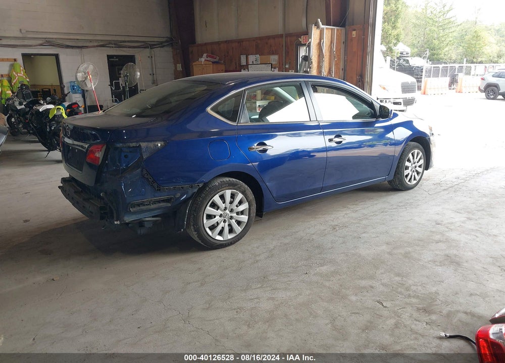 2018 NISSAN SENTRA S VIN: 3N1AB7AP0JY302160