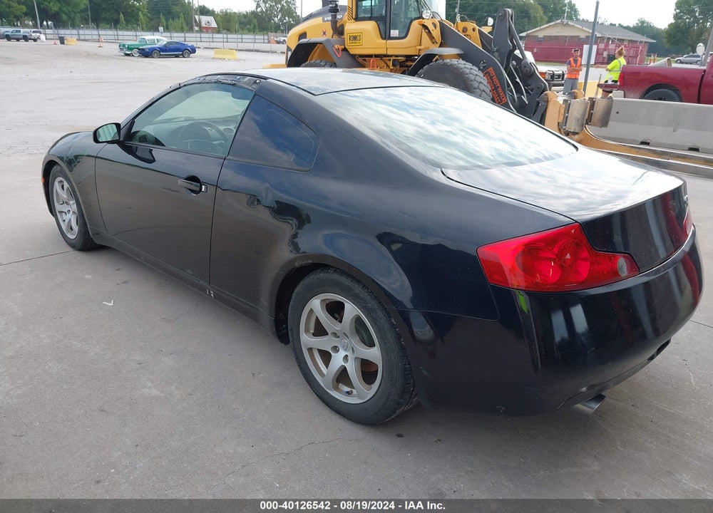2004 INFINITI G35 VIN: JNKCV54E24M308642