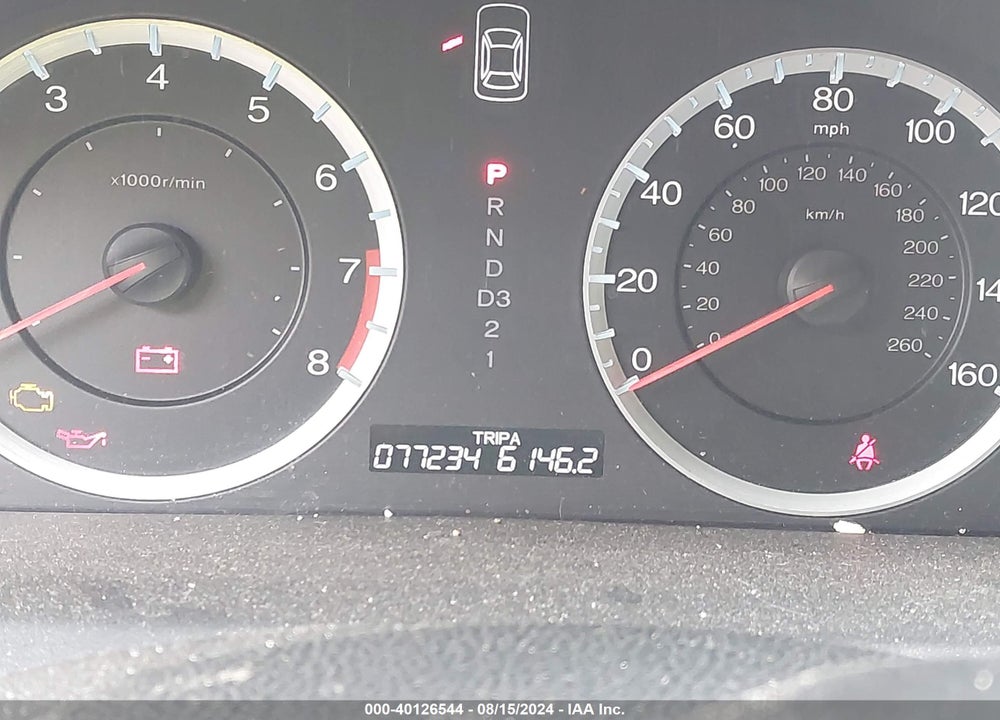 2012 HONDA ACCORD 2.4 LX VIN: 1HGCP2F39CA086348