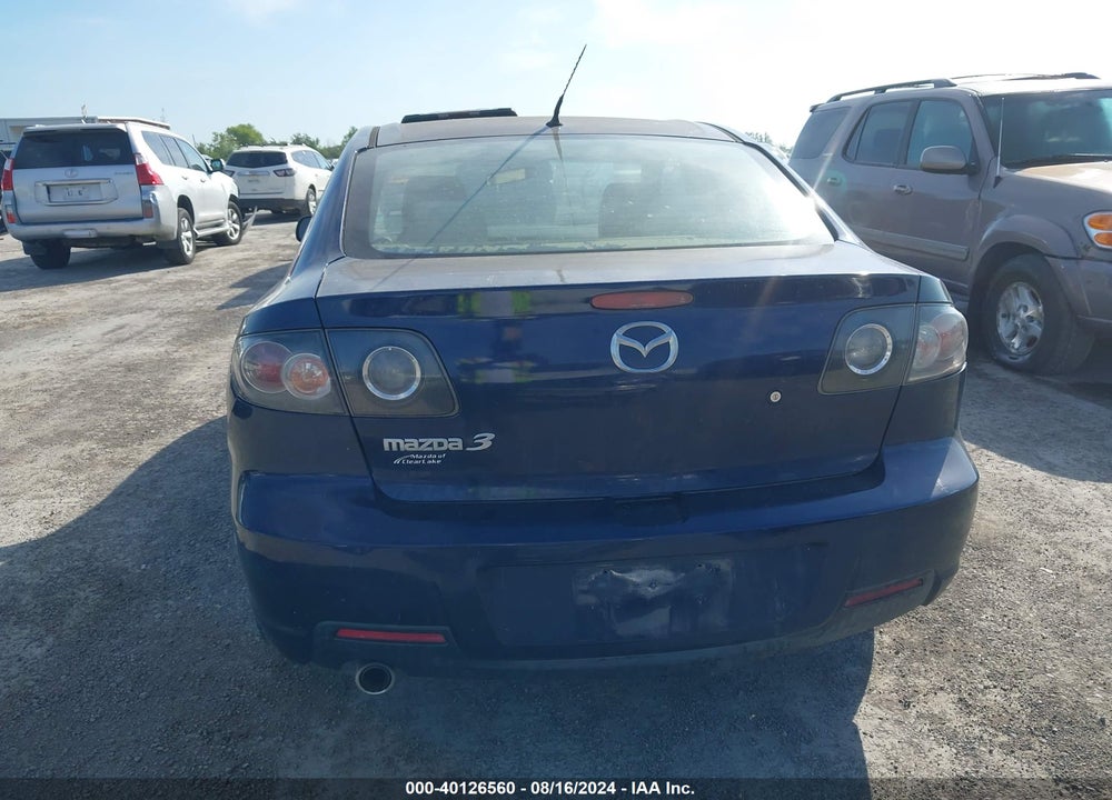 2009 MAZDA 3 I VIN: JM1BK32F291215098