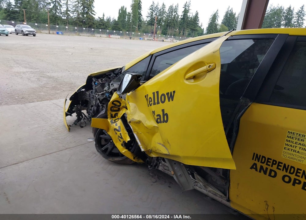 2012 TOYOTA PRIUS TWO VIN: JTDKN3DU8C1543653