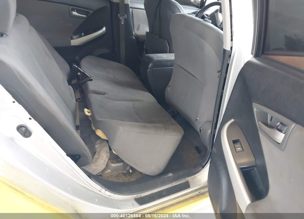 2012 TOYOTA PRIUS TWO VIN: JTDKN3DU8C1543653