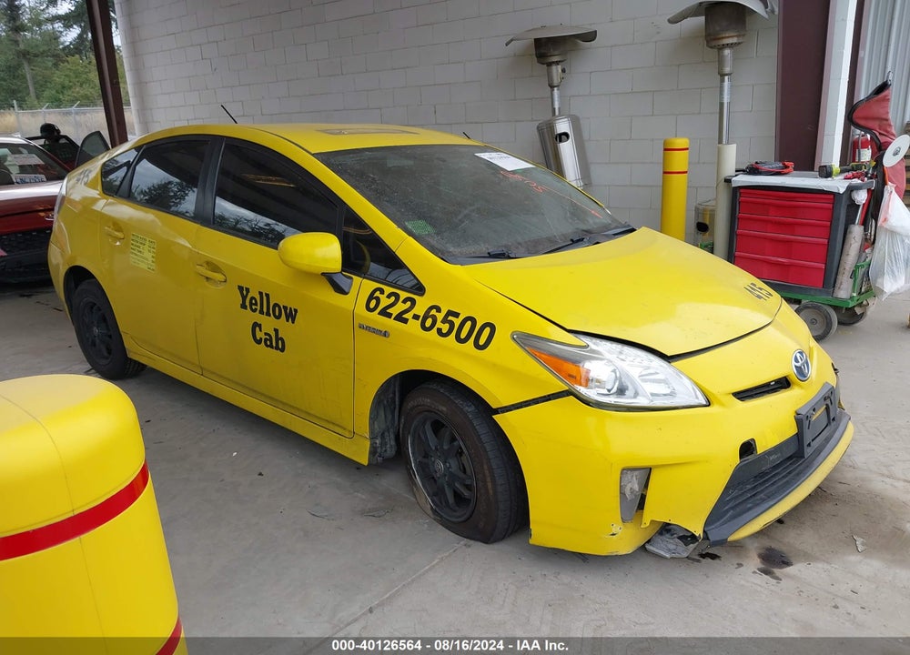 2012 TOYOTA PRIUS TWO VIN: JTDKN3DU8C1543653