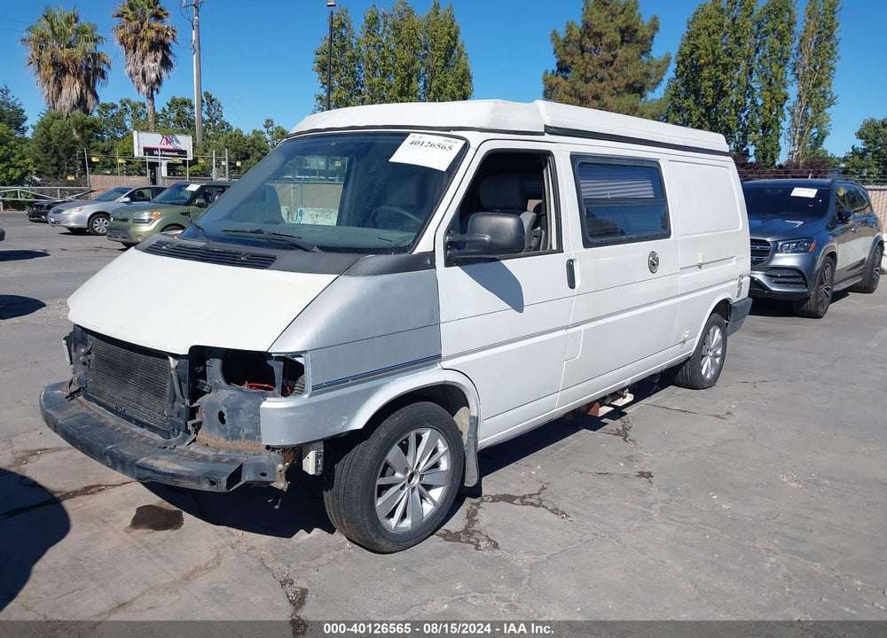 1995 VOLKSWAGEN EUROVAN CAMPER/TRANSPORTER VIN: WV2EE0700SH002317
