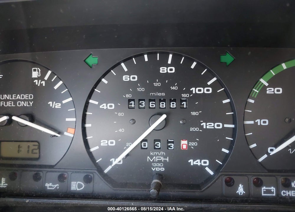 1995 VOLKSWAGEN EUROVAN CAMPER/TRANSPORTER VIN: WV2EE0700SH002317