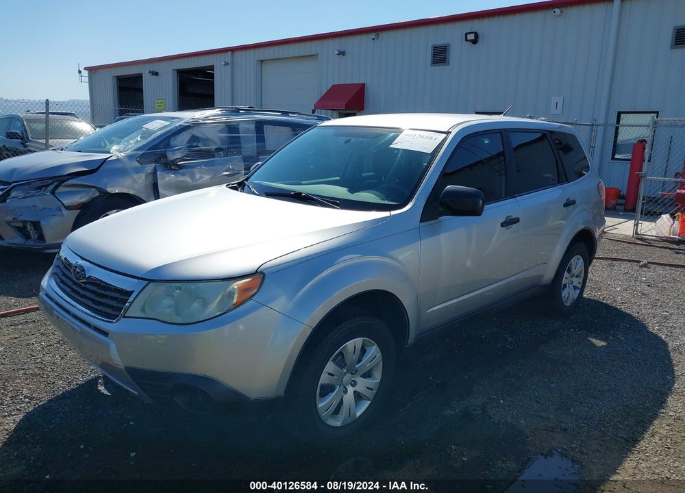 2009 SUBARU FORESTER 2.5X VIN: JF2SH61639H700425