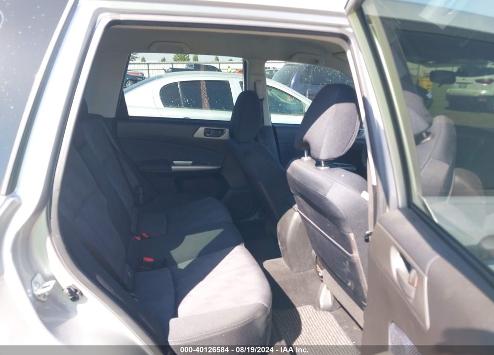 2009 SUBARU FORESTER 2.5X VIN: JF2SH61639H700425