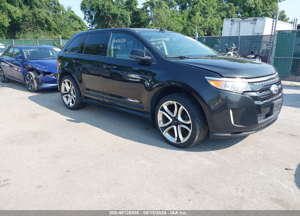 2013 FORD EDGE SPORT VIN: 2FMDK3AK2DBA51450