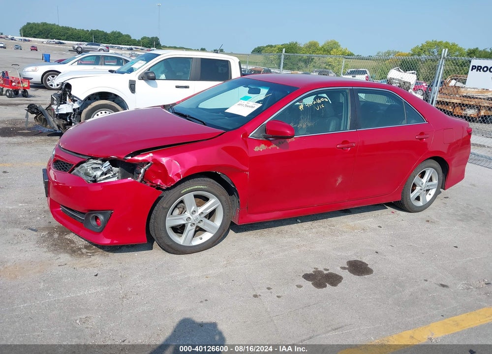 2013 TOYOTA CAMRY SE VIN: 4T1BF1FK6DU659071