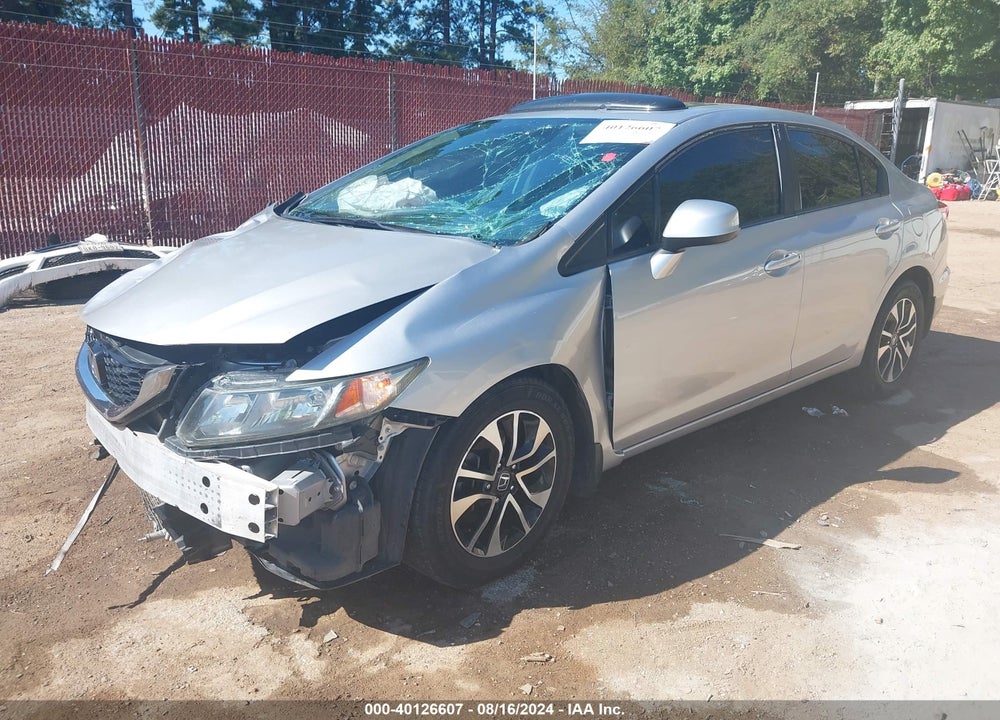 2013 HONDA CIVIC EX VIN: 19XFB2F87DE063591