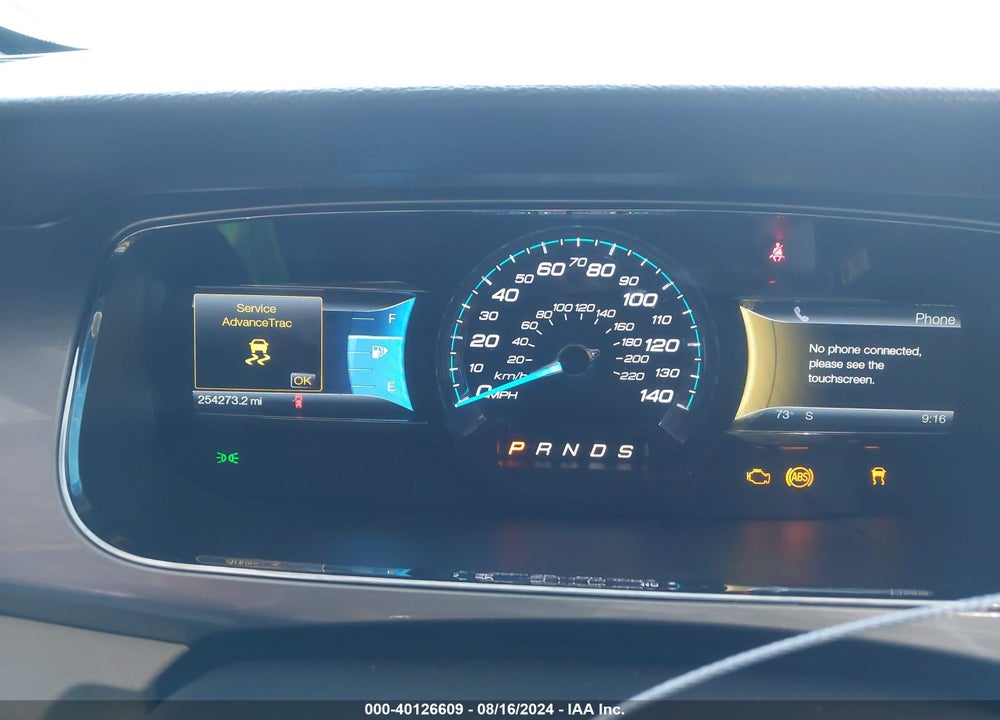 2013 FORD TAURUS SEL VIN: 1FAHP2E85DG118816