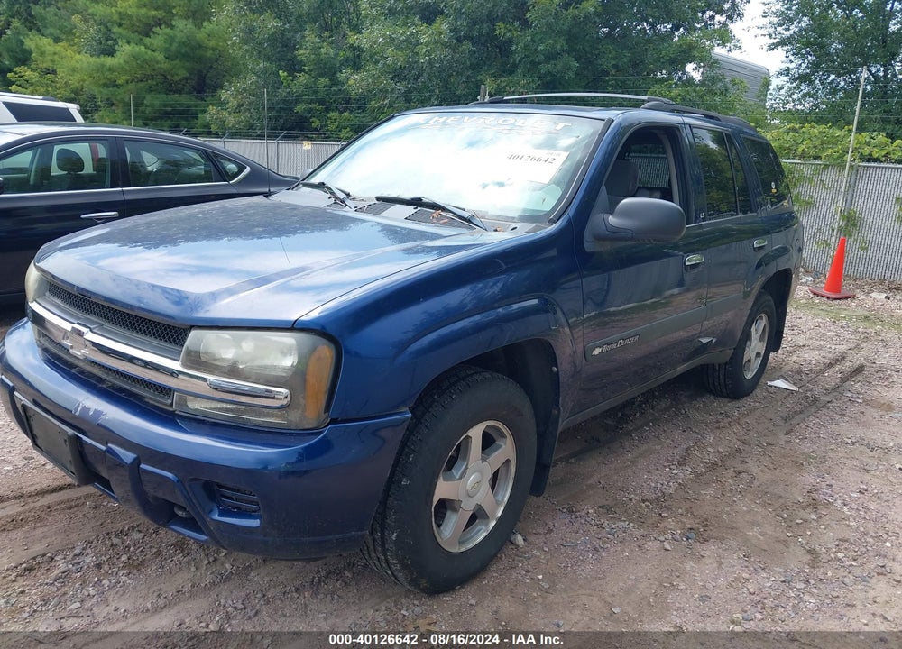 2004 CHEVROLET TRAILBLAZER LS VIN: 1GNDT13SX42368845