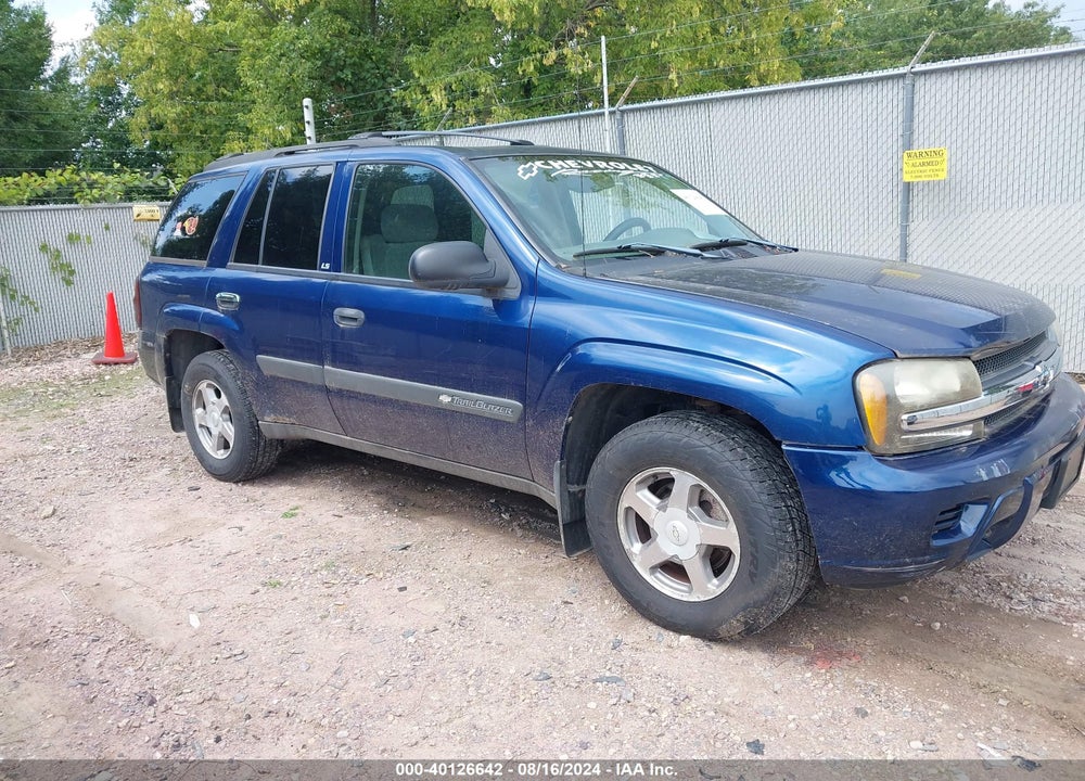 2004 CHEVROLET TRAILBLAZER LS VIN: 1GNDT13SX42368845