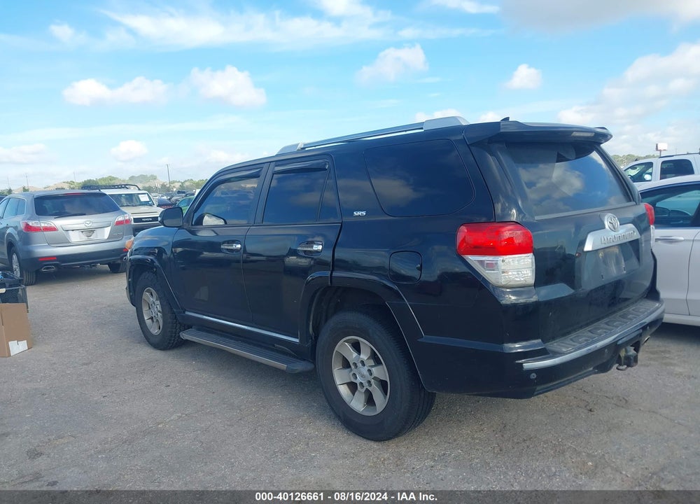 2010 TOYOTA 4RUNNER SR5 V6 VIN: JTEZU5JR6A5012014