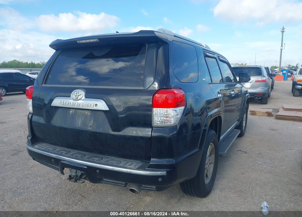 2010 TOYOTA 4RUNNER SR5 V6 VIN: JTEZU5JR6A5012014