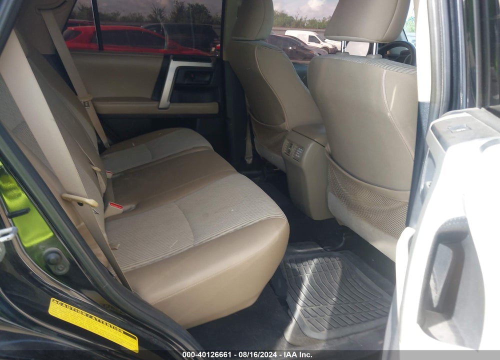 2010 TOYOTA 4RUNNER SR5 V6 VIN: JTEZU5JR6A5012014