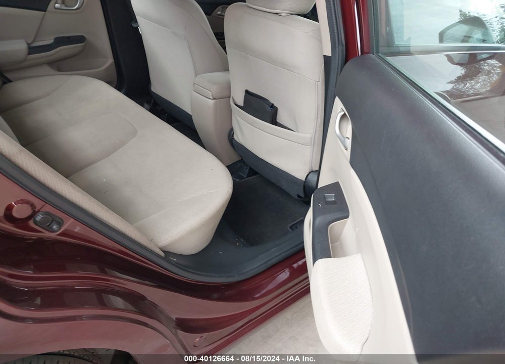2013 HONDA CIVIC LX VIN: 19XFB2F50DE273648
