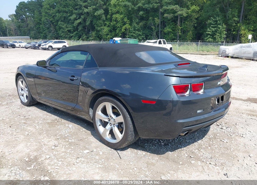 2012 CHEVROLET CAMARO 2LT VIN: 2G1FG3D30C9173743