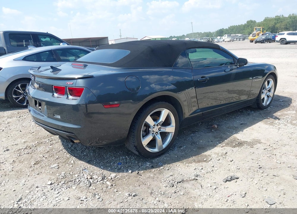 2012 CHEVROLET CAMARO 2LT VIN: 2G1FG3D30C9173743