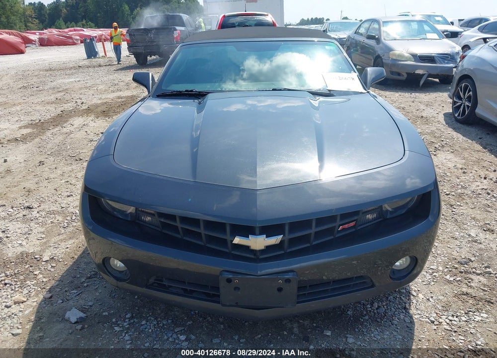2012 CHEVROLET CAMARO 2LT VIN: 2G1FG3D30C9173743