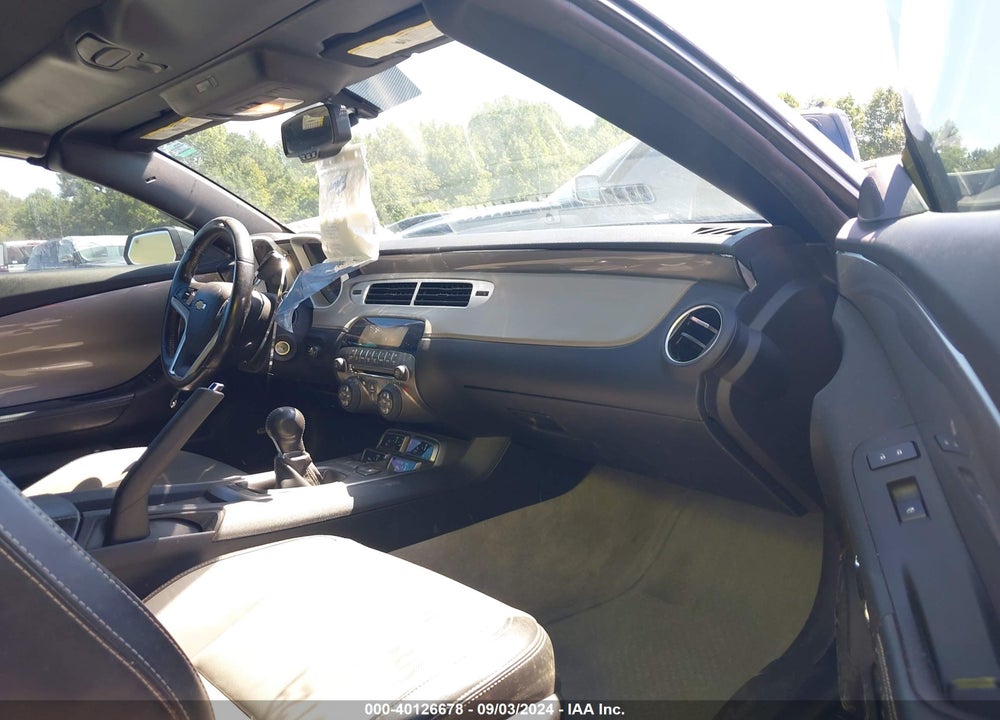 2012 CHEVROLET CAMARO 2LT VIN: 2G1FG3D30C9173743