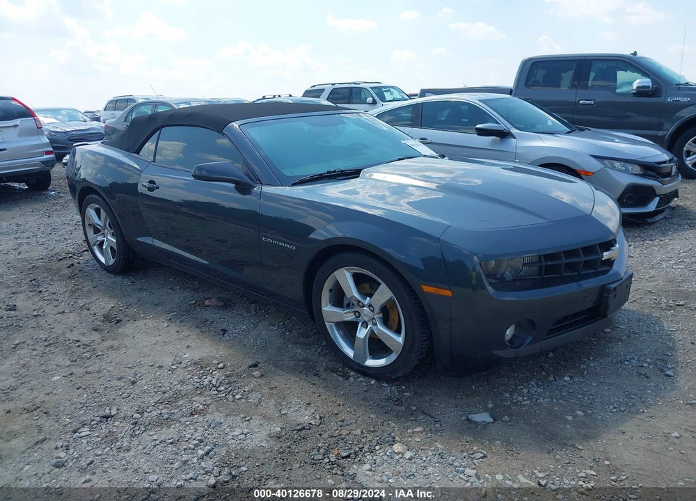 2012 CHEVROLET CAMARO 2LT VIN: 2G1FG3D30C9173743